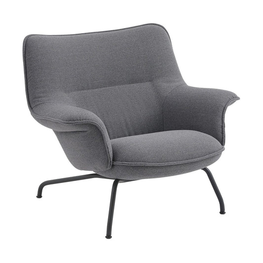 Muuto Doze fåtölj låg Ocean 80-anthracite black