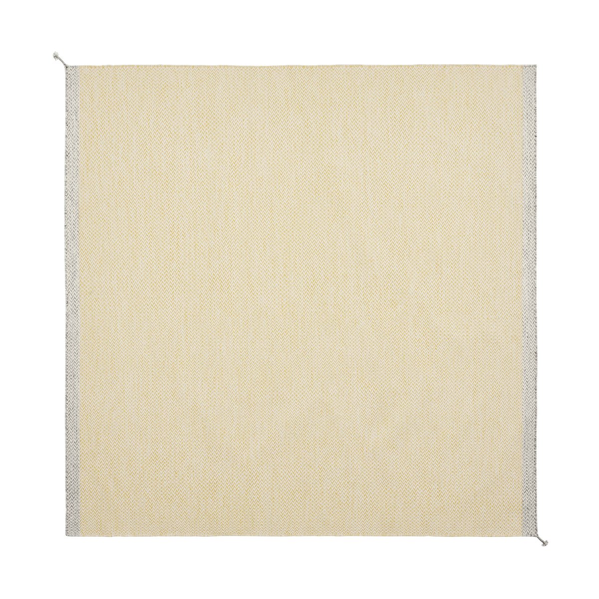 Muuto Ply matta 240x240 cm Yellow