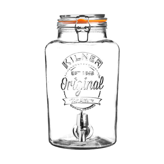 Kilner Kilner glasbehållare med tappkran 5 l Transparent