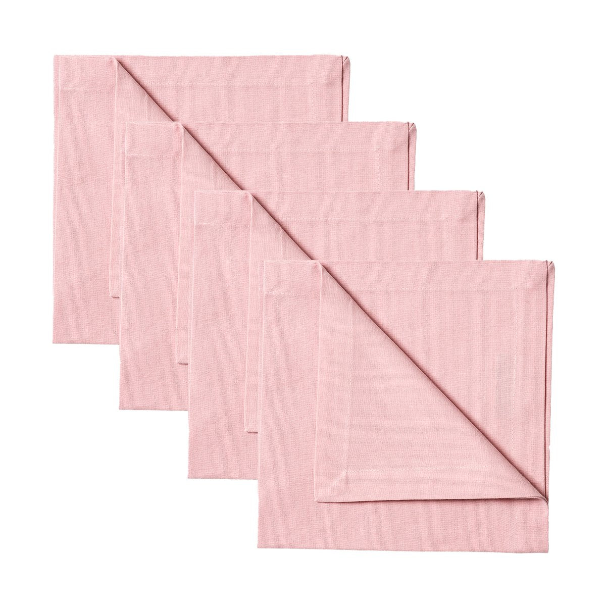 Linum Robert servett 4-pack Dammig rosa