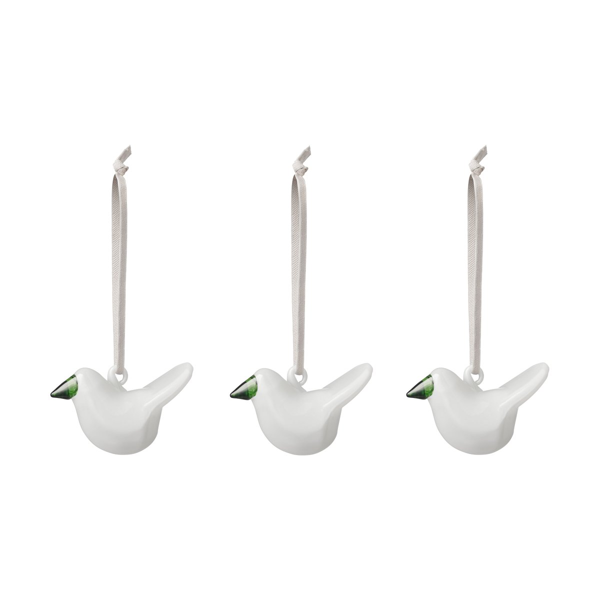 Iittala Iittala glasfågel 3-pack Vit