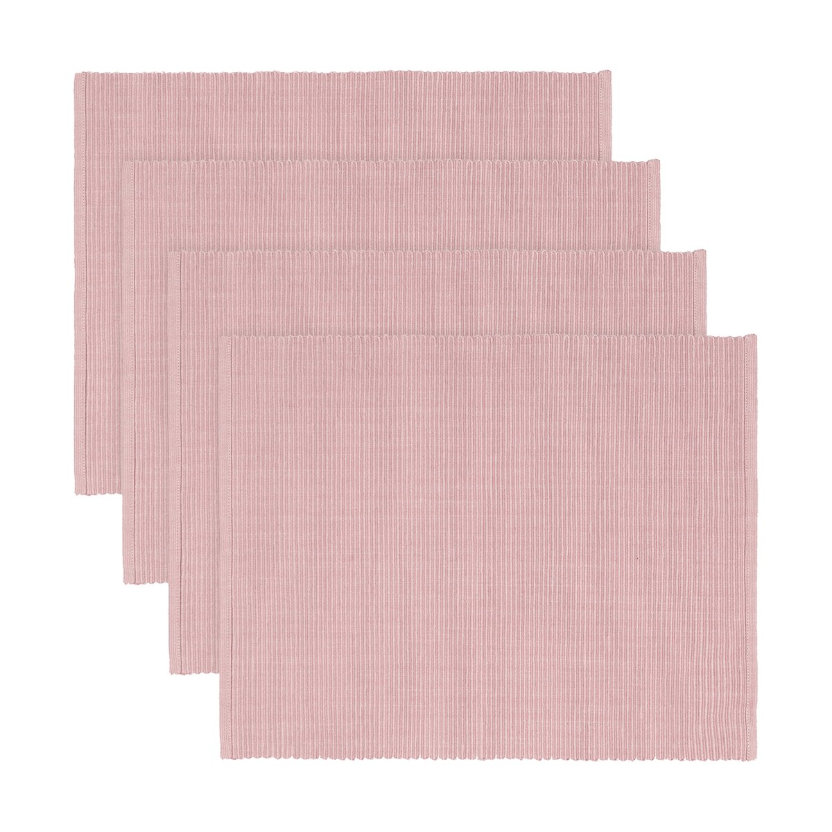 Linum Uni bordstablett 35x46 cm 4-pack Dammig rosa