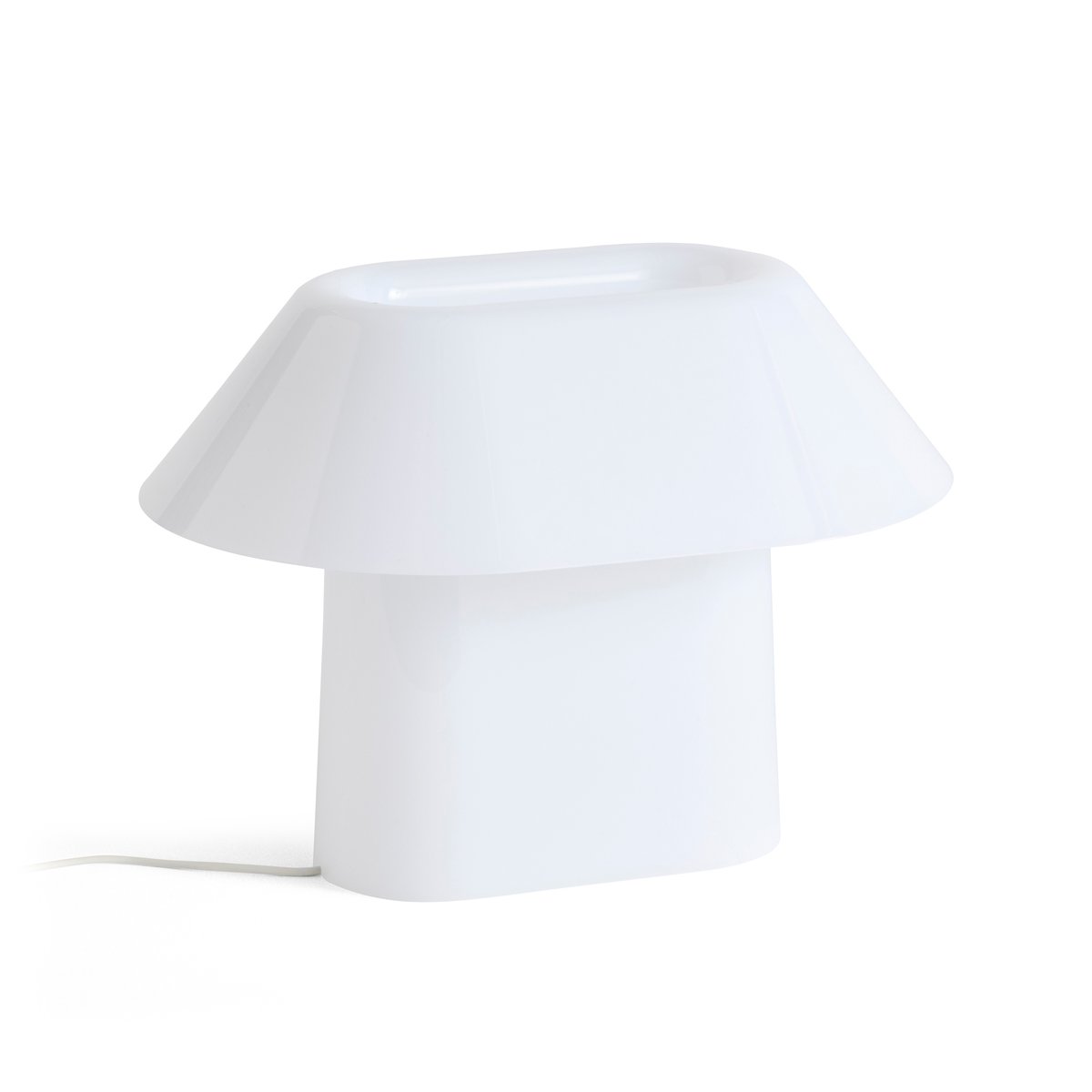 HAY Drome Table bordslampa 31,5x22 cm Opal acrylic