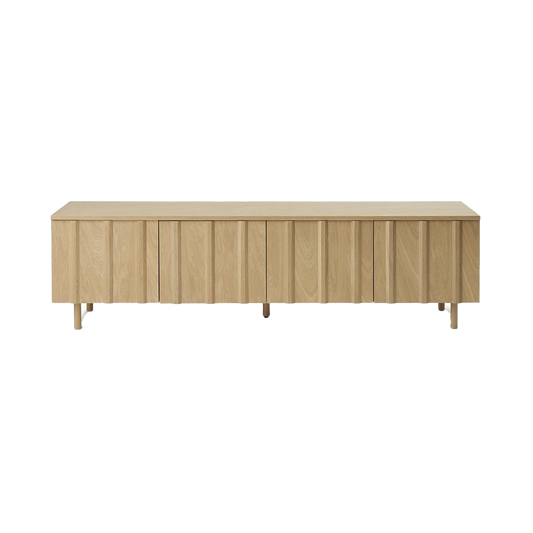 Normann Copenhagen Rib sideboard låg Oak