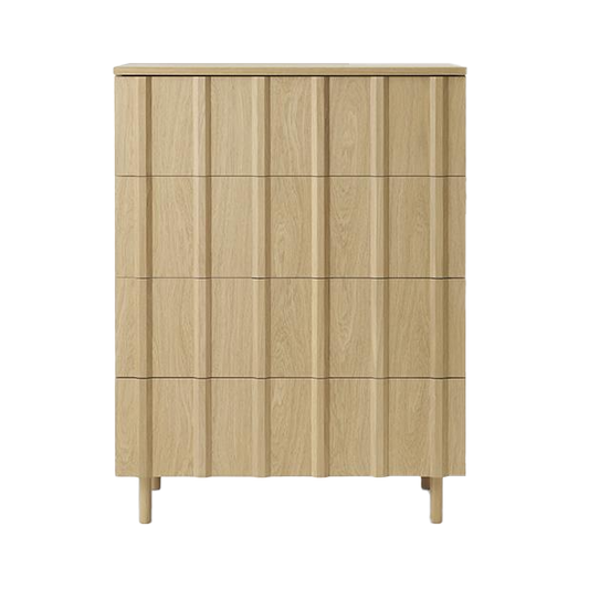 Normann Copenhagen Rib dresser 4 lådor Oak