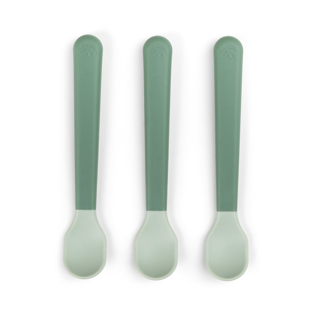 Done by deer Easy-grip foodie sked 3-pack Green