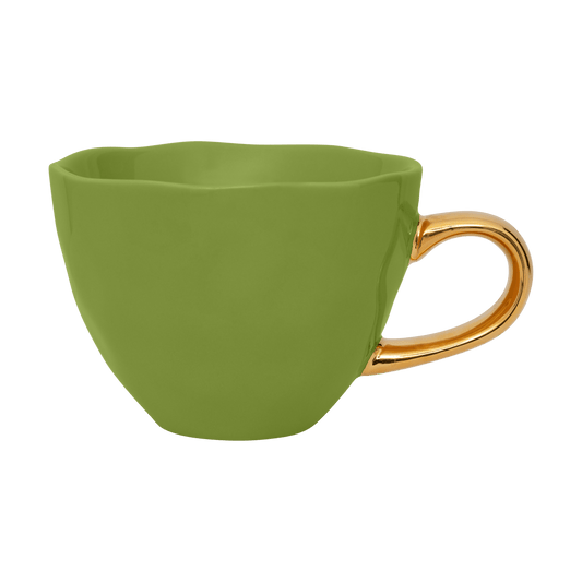 URBAN NATURE CULTURE Good Morning Cappuccino mugg 30 cl Evergreen sprig