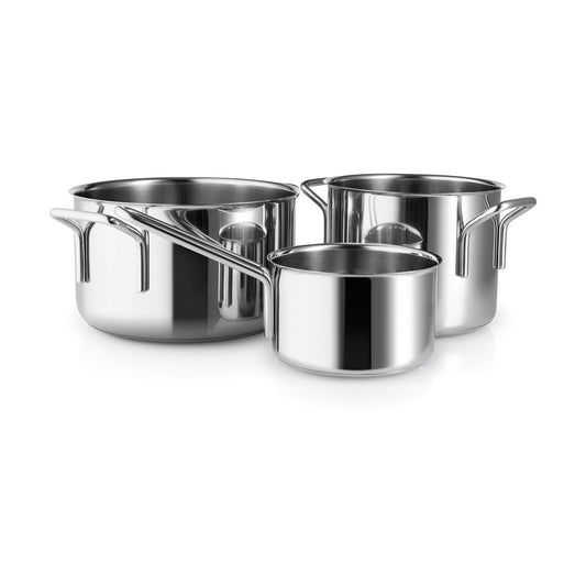 Eva Solo Eva Trio Stainless Steel grytset 3 delar Rostfritt stål