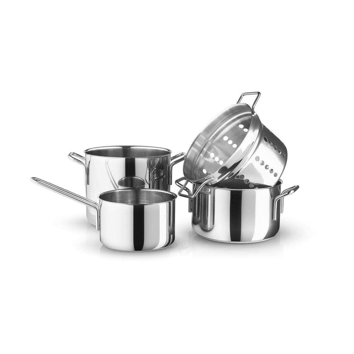 Eva Solo Eva Trio Stainless Steel grytset 4 delar Rostfritt stål