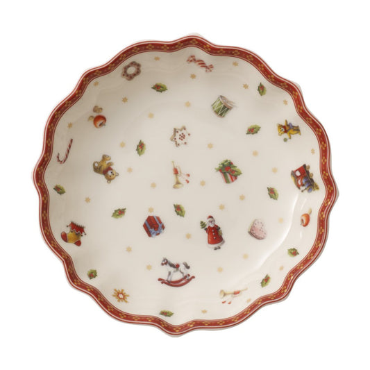 Villeroy & Boch Toy´s Delight skål S Ø16,5 cm Vit-röd