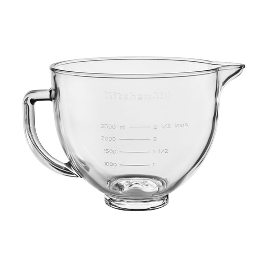 KitchenAid KitchenAid glasskål med lock 4,7 L Klar