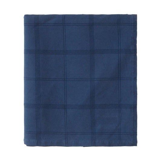 Lexington Checked Jacquard överkast 160x240 cm Denim blue