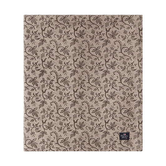 Lexington Printed Recycled Cotton bordsduk 150x250 cm Light beige