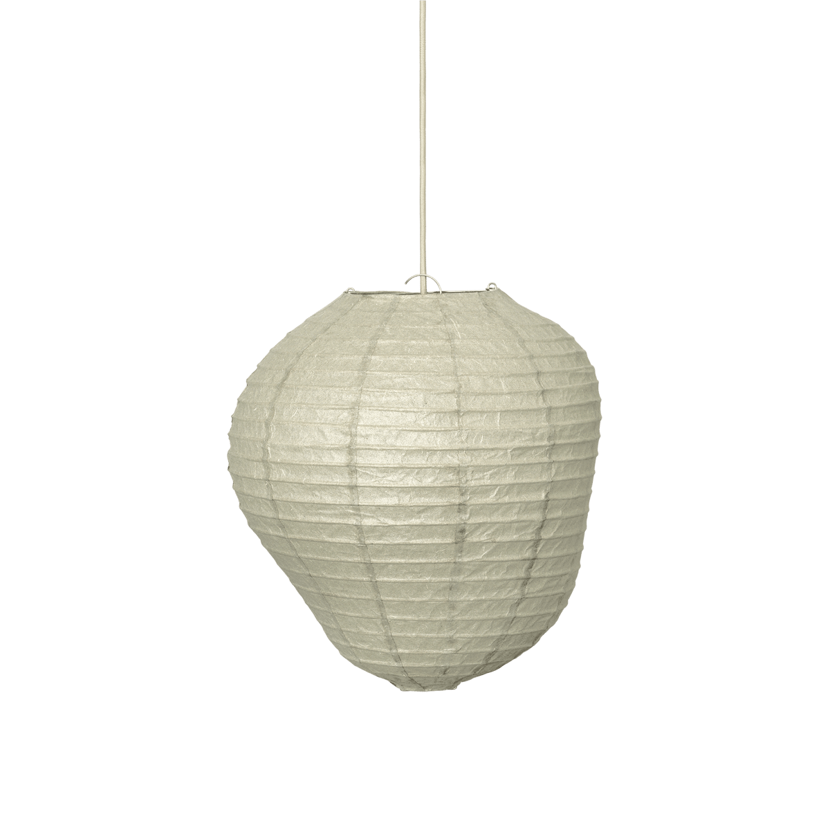 ferm LIVING Kurbis lampskärm 40 cm, Dark sage