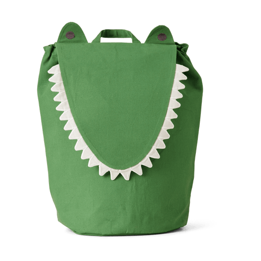 ferm LIVING Crocodile förvaringskorg 30x50 cm Artichoke green