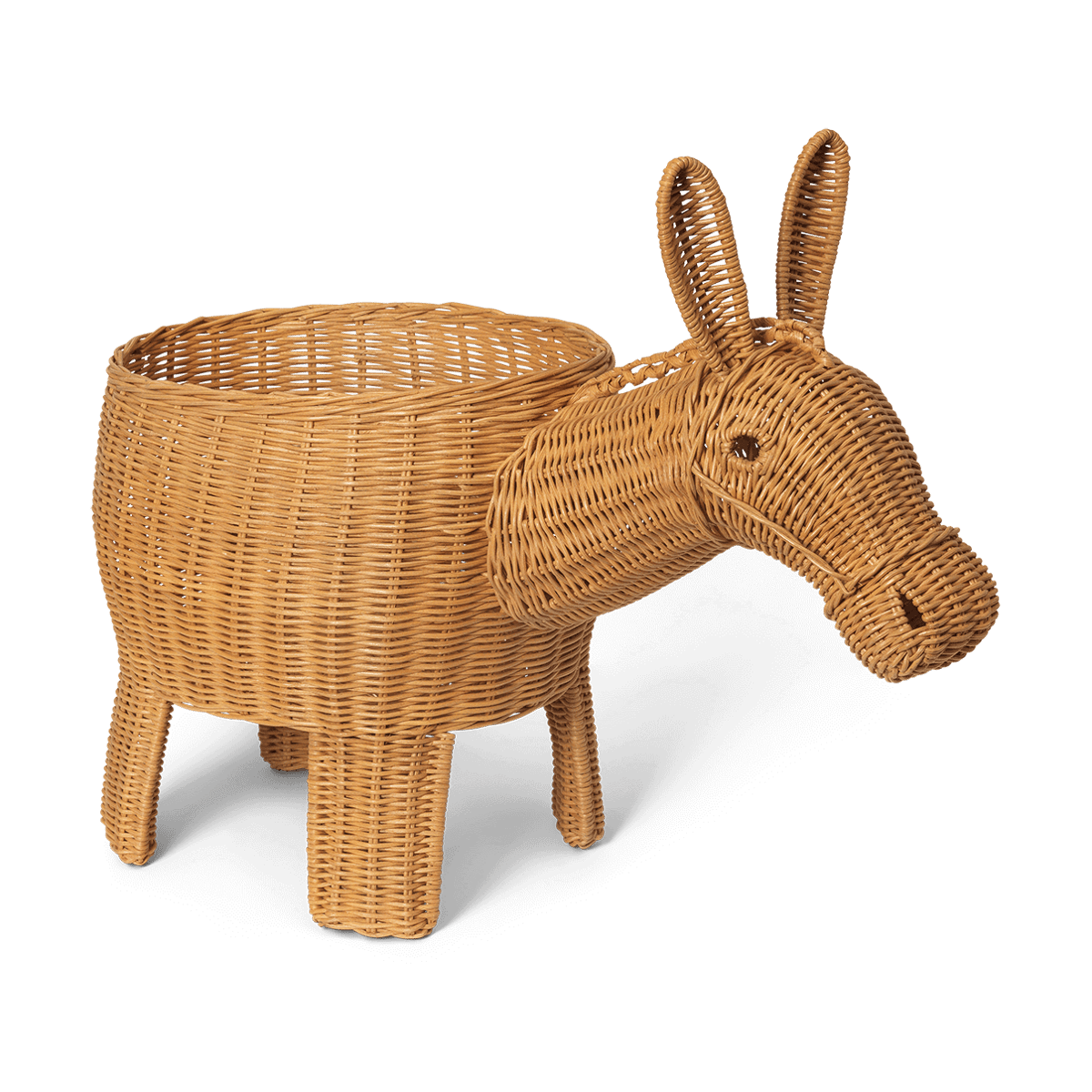 ferm LIVING Donkey förvaringskorg 49x35x66 cm Natural