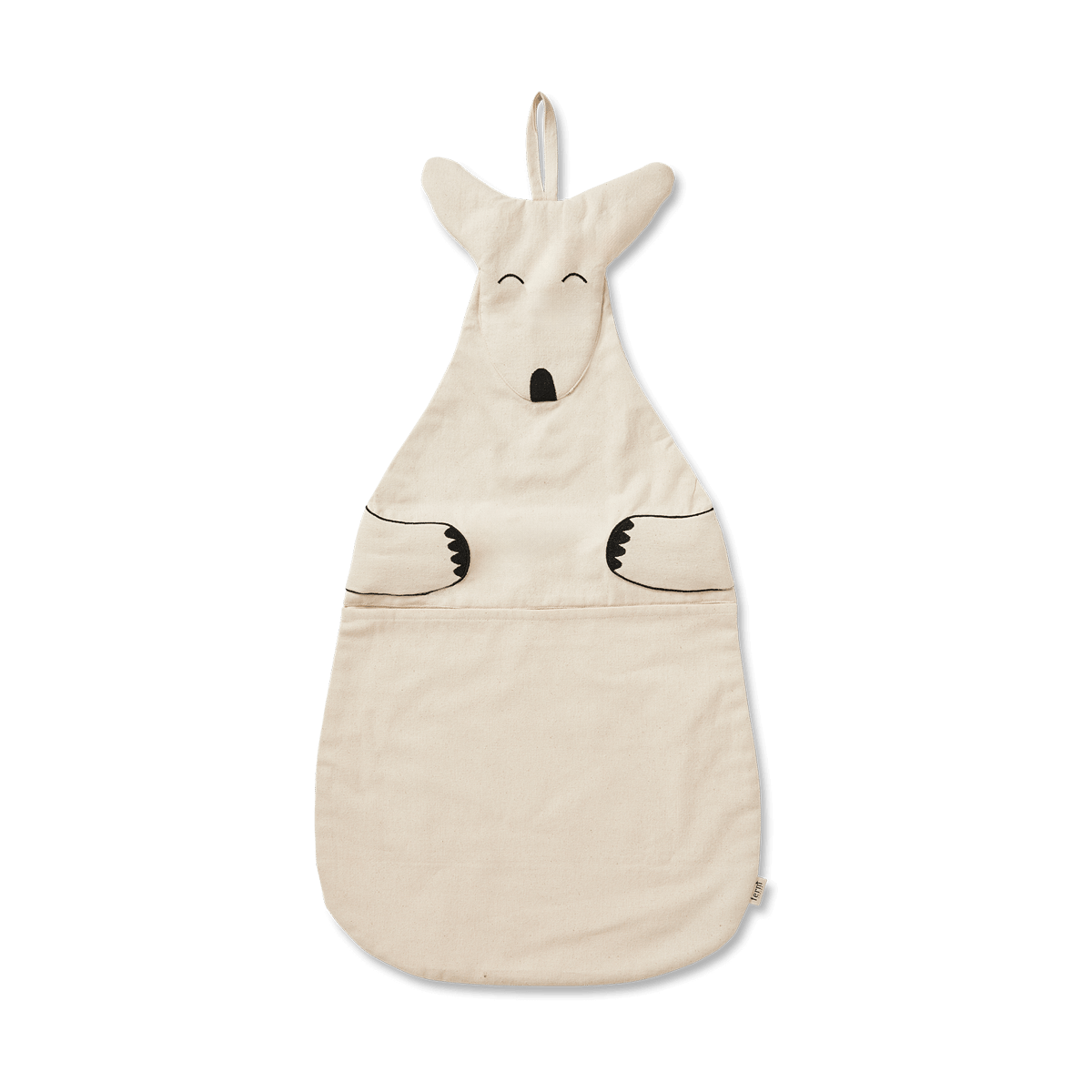 ferm LIVING Kangaroo väggförvaring Undyed