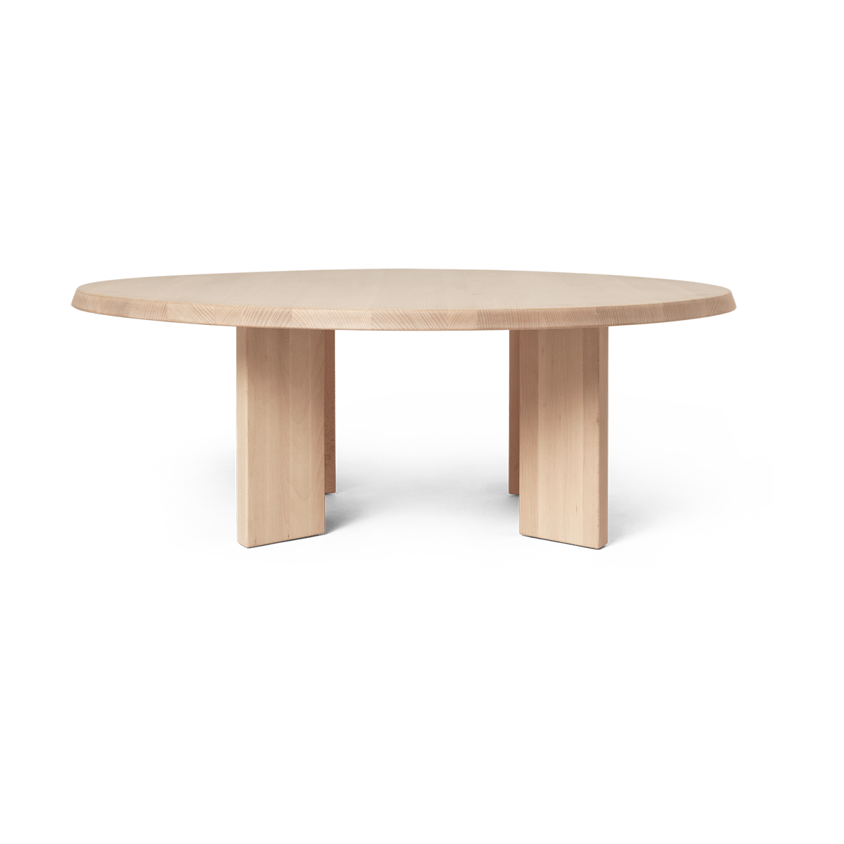 ferm LIVING Tarn soffbord 107,6x108,1 cm White oiled beech