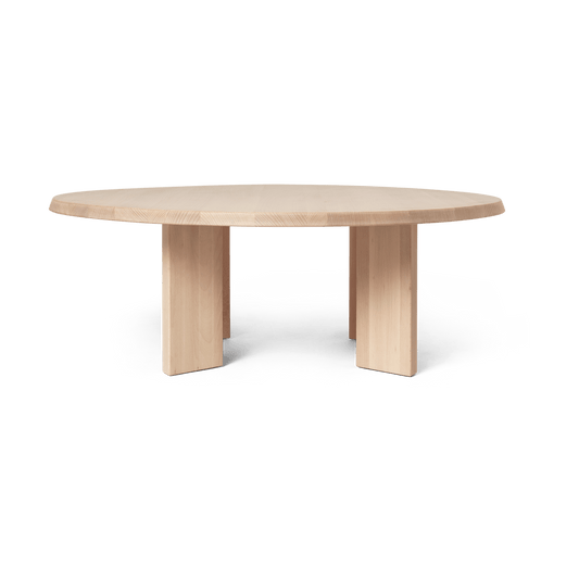 ferm LIVING Tarn soffbord 107,6x108,1 cm White oiled beech