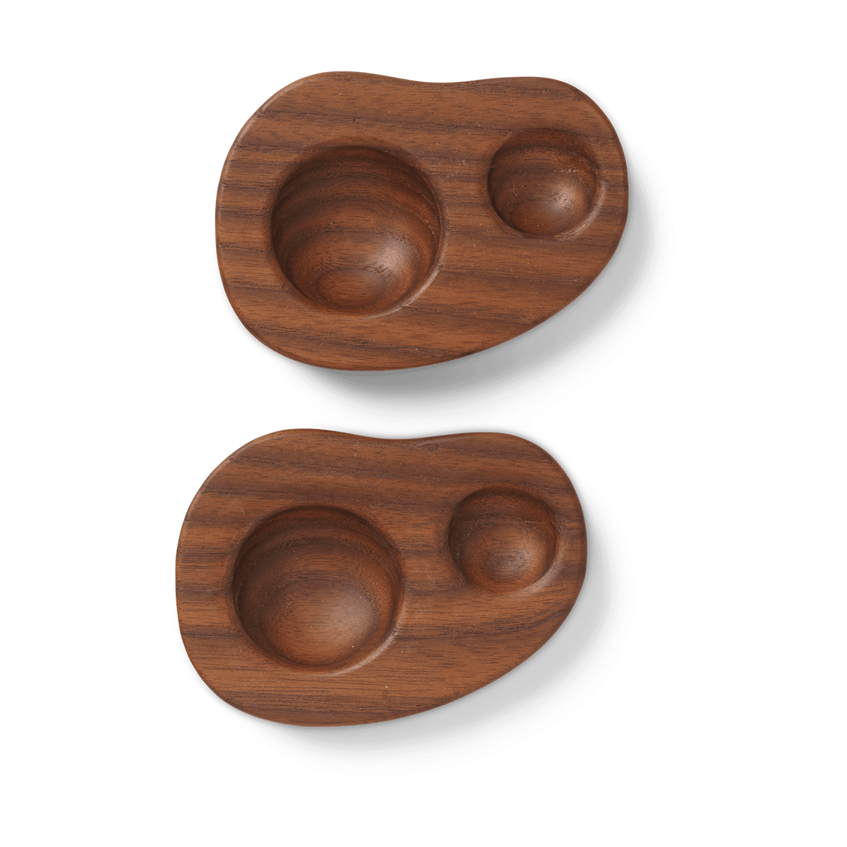 ferm LIVING Cairn äggkopp 2-pack Dark brown