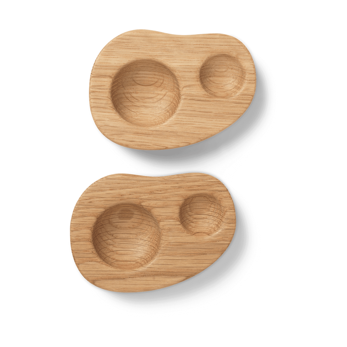 ferm LIVING Cairn äggkopp 2-pack Oak