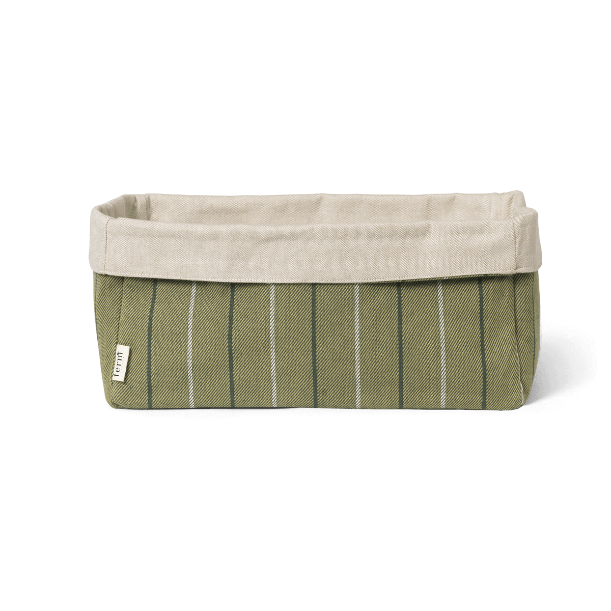 ferm LIVING Ito Kitchen Basket brödkorg 19x30 cm Natural-seaweed