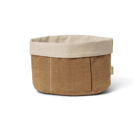 ferm LIVING Ito Kitchen Basket brödkorg Ø23 cm Natural-straw