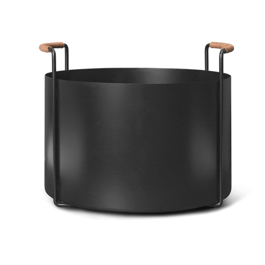 ferm LIVING Port vedkorg Black