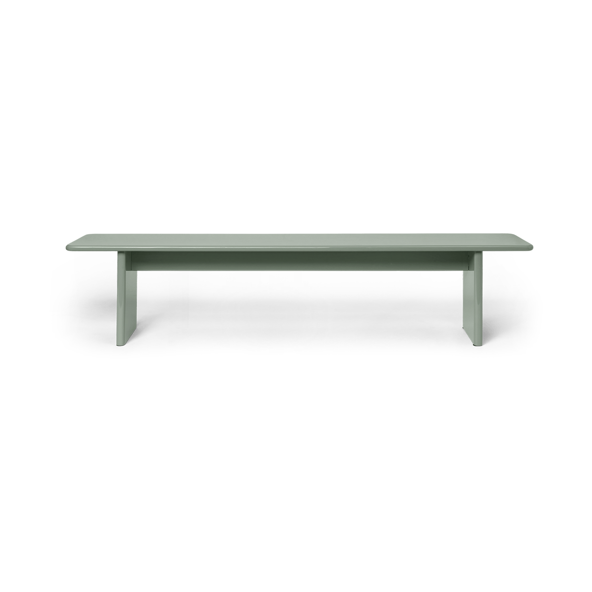 ferm LIVING Rink bänk 200 cm Tea green