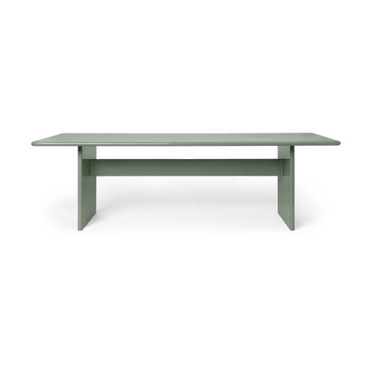 ferm LIVING Rink matbord large 240x90x74 cm Tea green