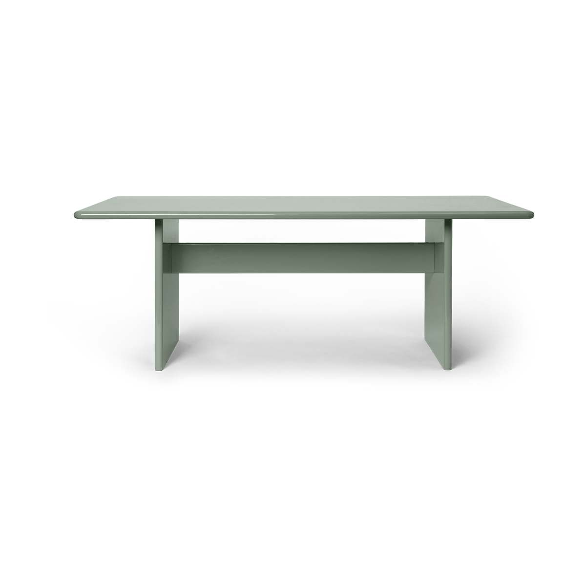 ferm LIVING Rink matbord small 200x90x74 cm Tea green