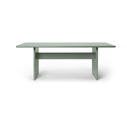 ferm LIVING Rink matbord small 200x90x74 cm Tea green