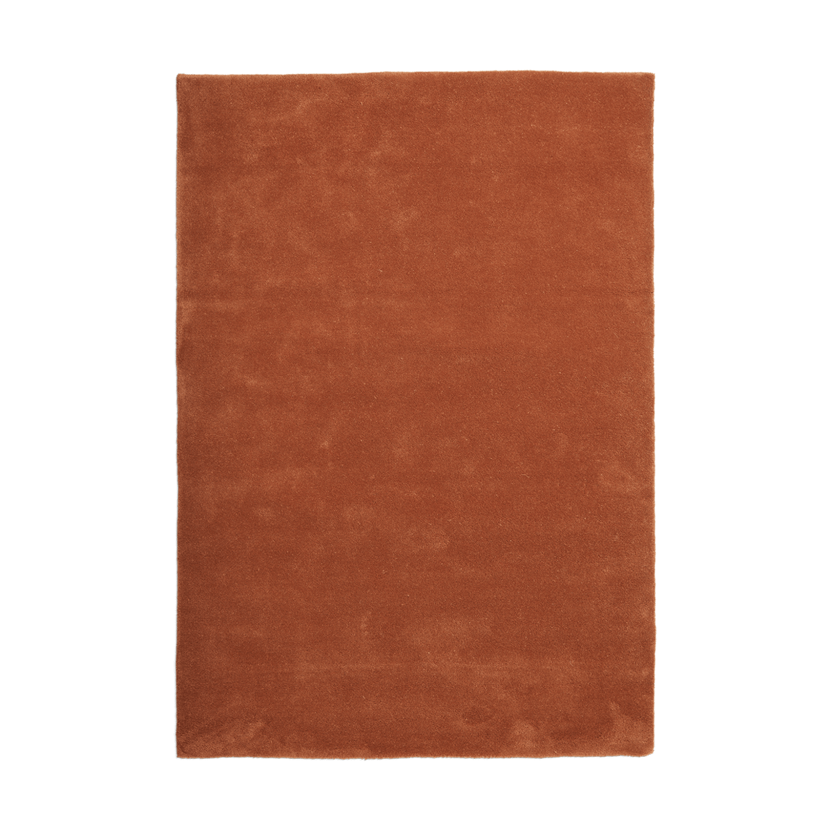 ferm LIVING Stille tuftad matta Red brown, 140x200 cm