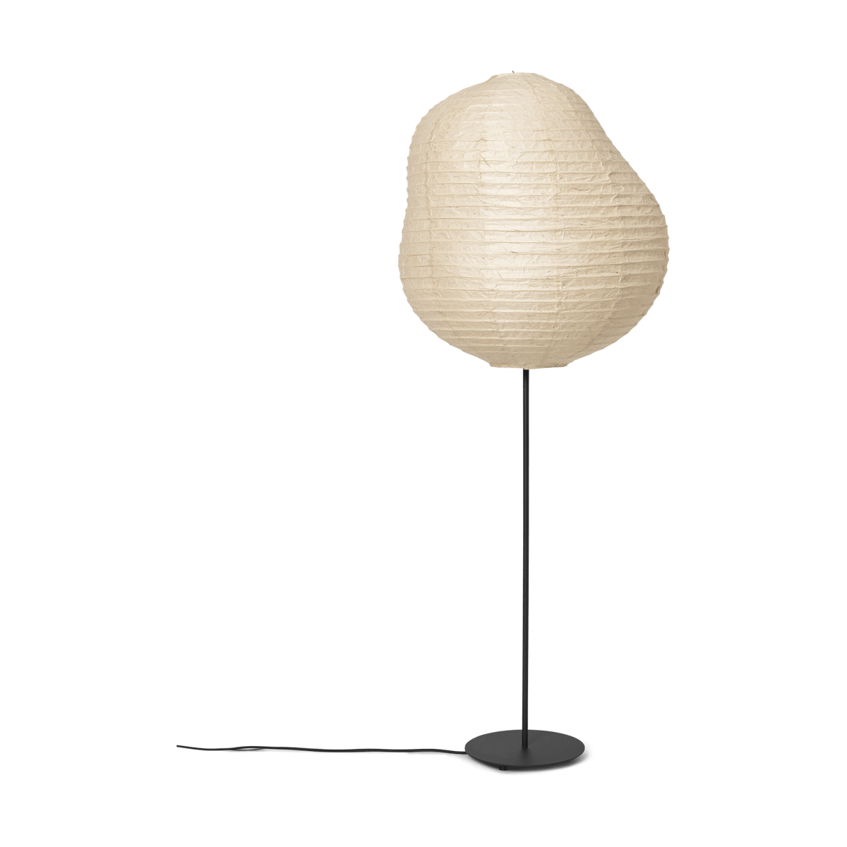 ferm LIVING Kurbis golvlampa high Natural-black