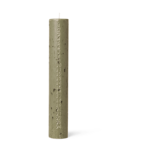 ferm LIVING Mura kalenderljus Artichoke green