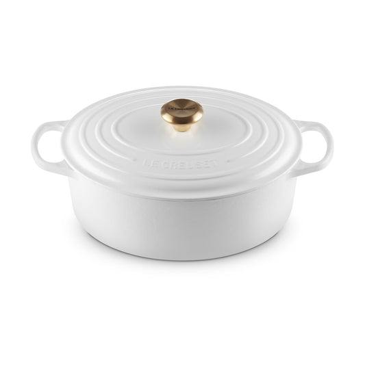 Le Creuset Le Creuset Signature oval gryta 6,3 l White