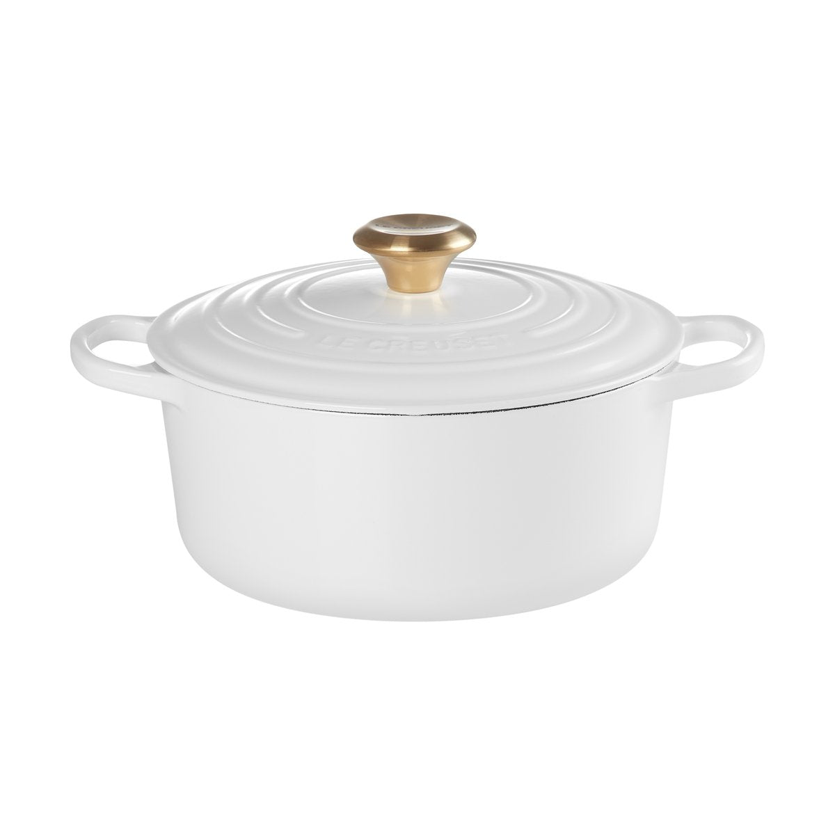 Le Creuset Le Creuset Signature rund gryta 4,2 l White