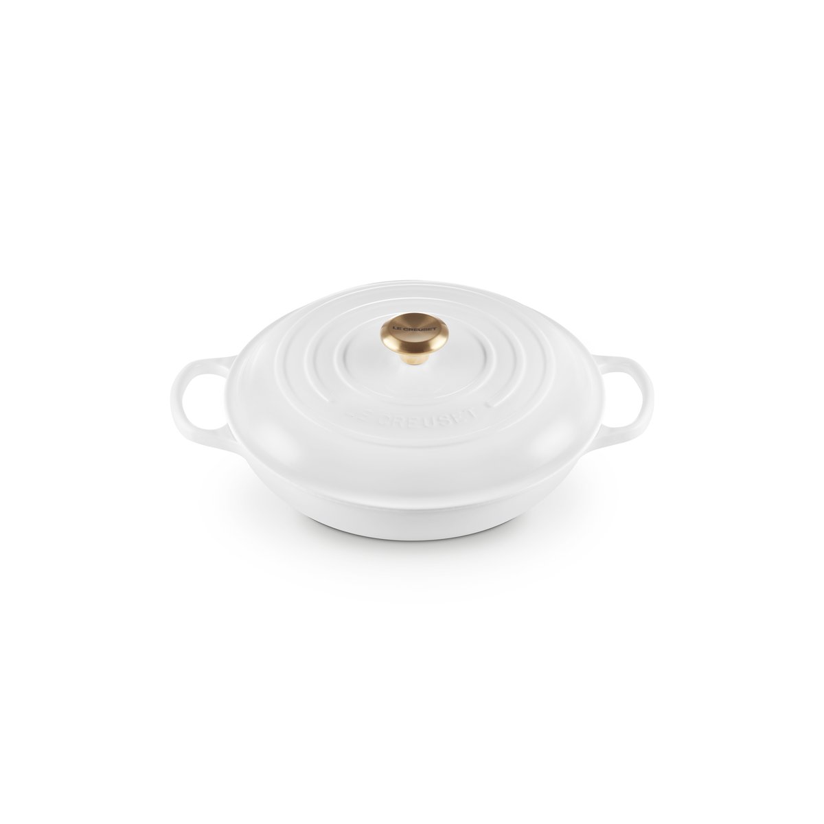 Le Creuset Signature Buffégryta 30 cm White