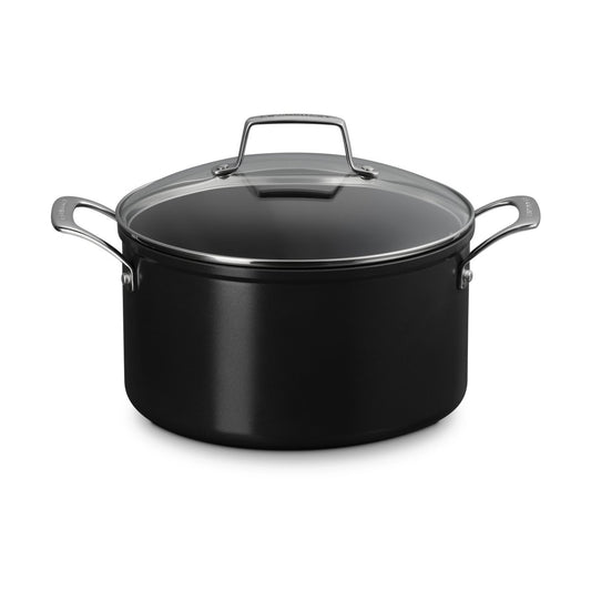 Le Creuset ENSC gryta med glaslock 24 cm