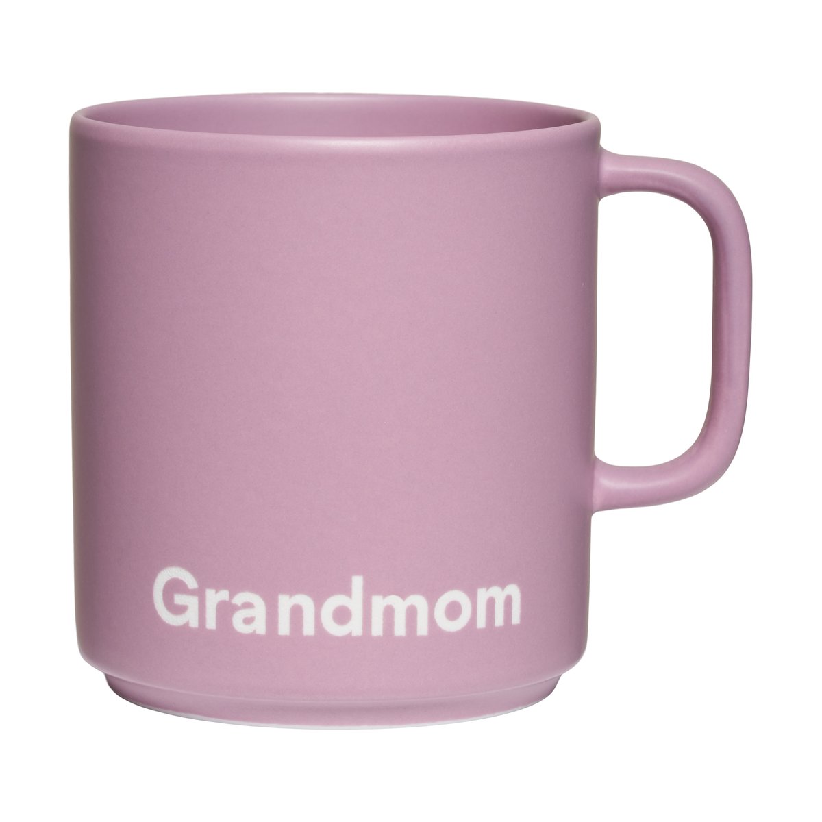 Design Letters Design Letters VIP favoritkopp med handtag 25 cl Grandmom-lavender