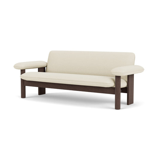 Audo Copenhagen Brasilia soffa 2-sits Dark oak-Baru 0200