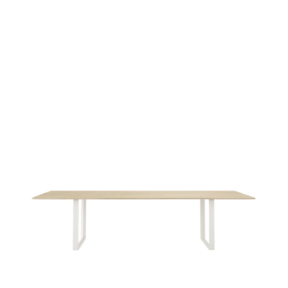 Muuto 70/70 Esstisch 295 x 108cm Solid oak-White