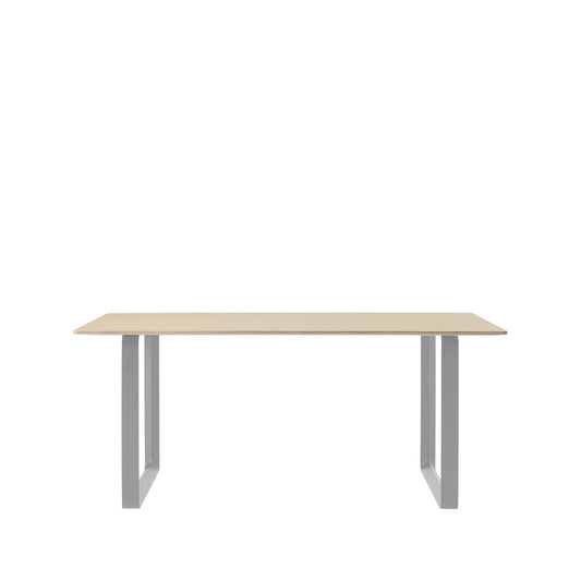 Muuto 70/70 Esstisch 170 x 85cm Oak veneer-Plywood-Grey