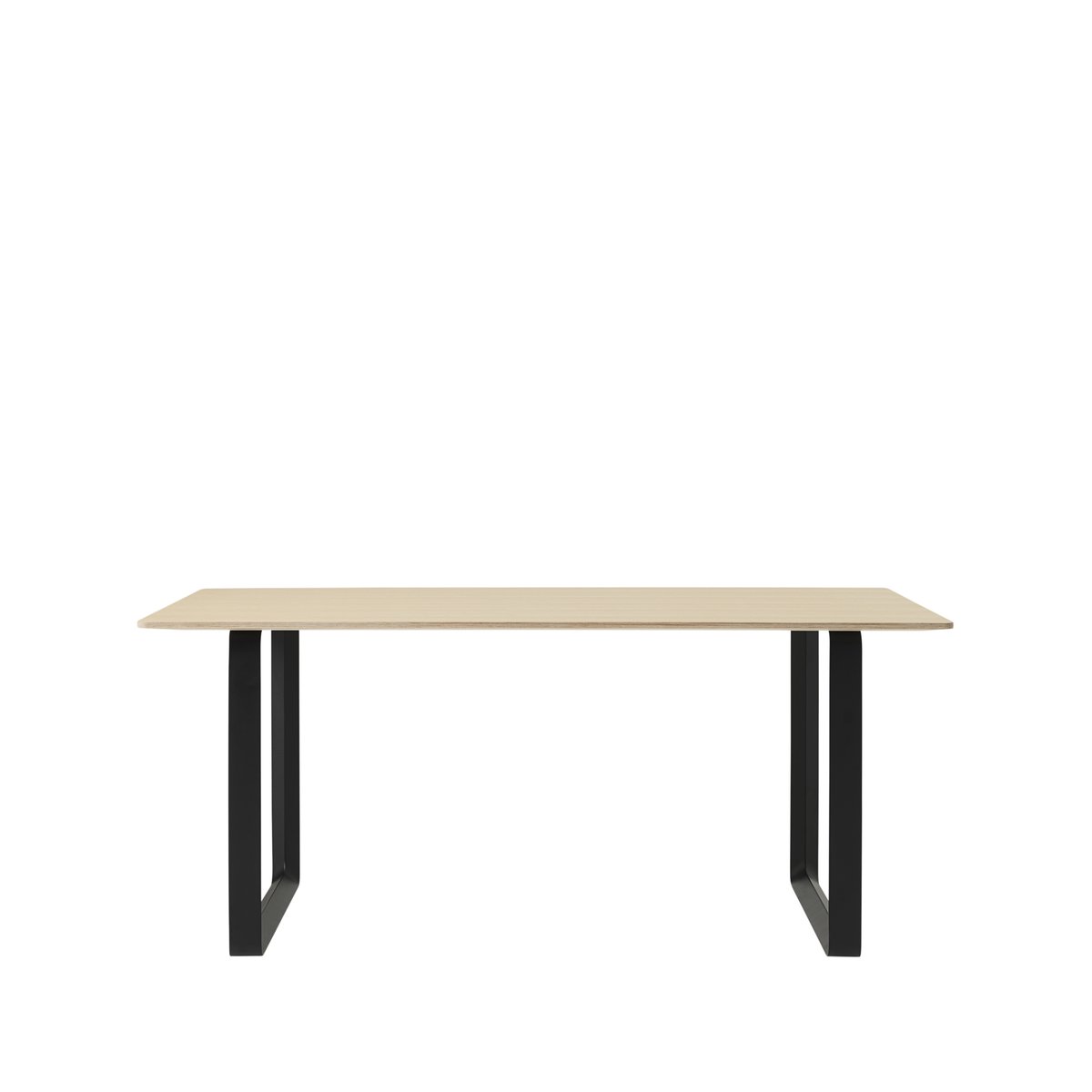 Muuto 70/70 Esstisch 170 x 85cm Oak veener-Plywood-Black