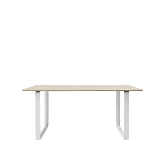 Muuto 70/70 Esstisch 170 x 85cm Oak veneer-Plywood-White