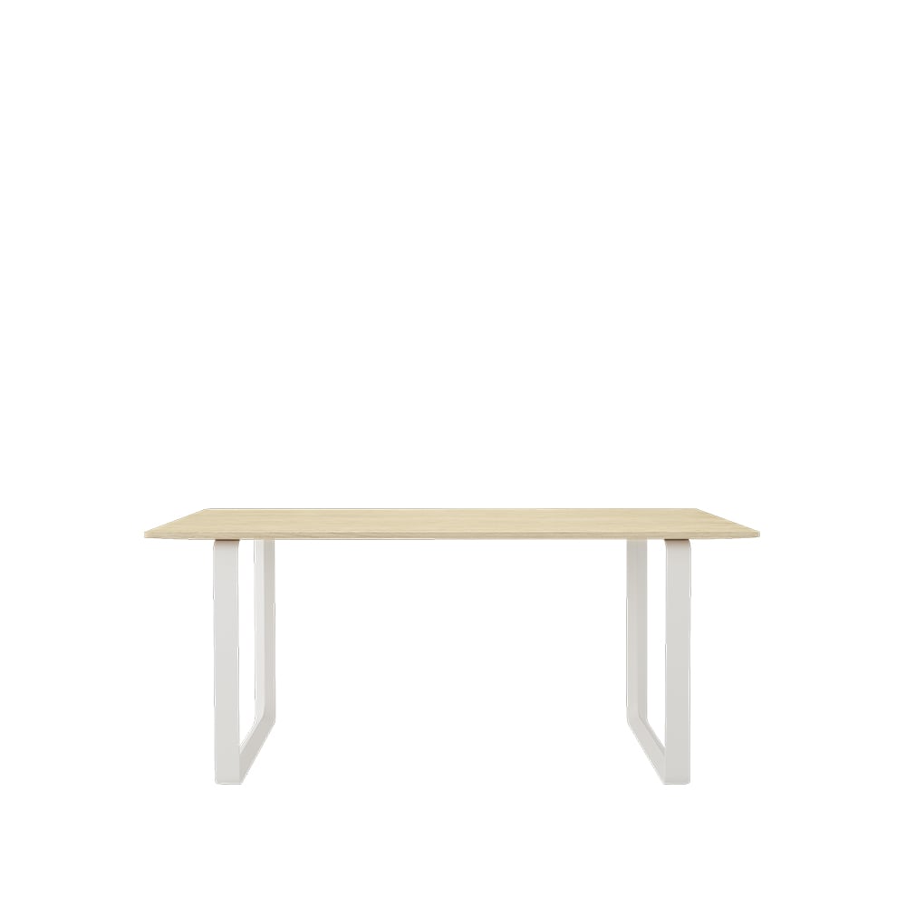 Muuto 70/70 matbord 170x85 cm Solid oak-White