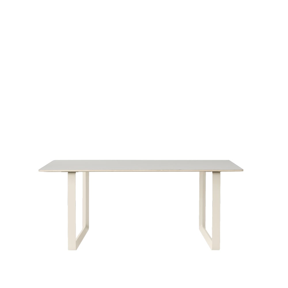 Muuto 70/70 Esstisch 170 x 85cm Grey linoleum-Plywood-Sand