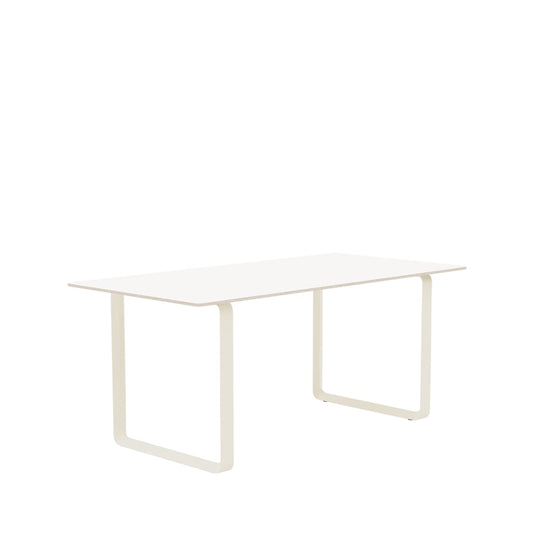 Muuto 70/70 Esstisch 170 x 85cm White laminate-Plywood-Sand