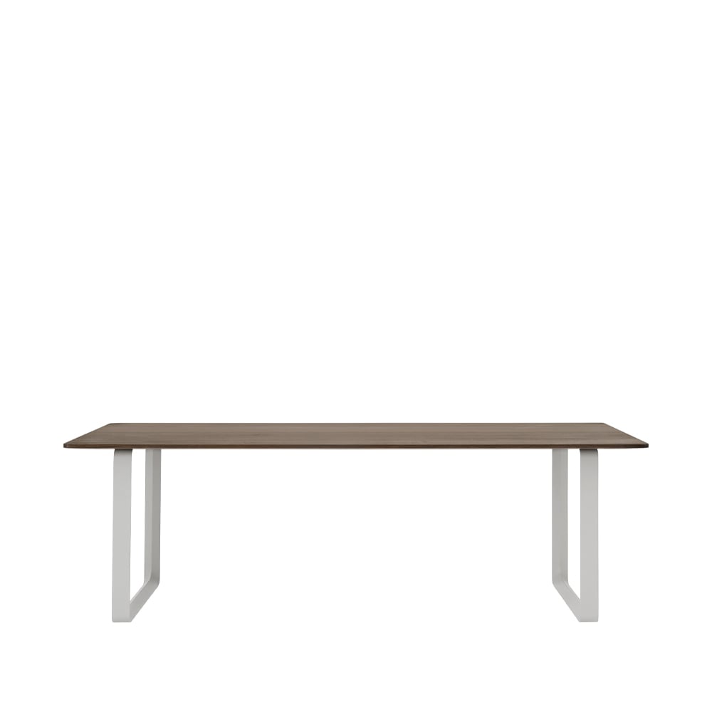 Muuto 70/70 Esstisch 225 x 90cm Solid Smoked oak-Grey