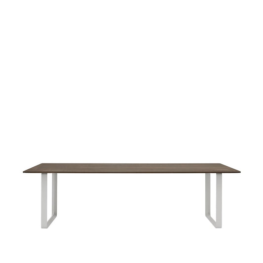 Muuto 70/70 Esstisch 255 x 108cm Solid Smoked oak-Grey